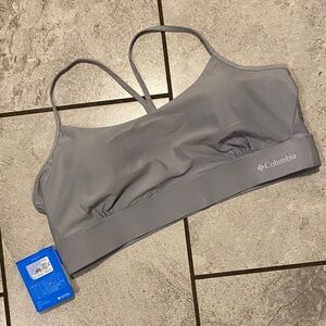 Columbia Light Gray Sports Bra